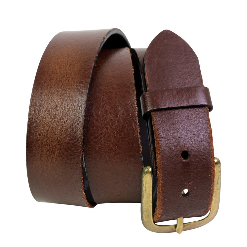 Levi's SADDLE BROWN REAL LEATHER 1 1/8"Wd CASUAL DRESS MEN'S BELT Sz 36/90 (15M